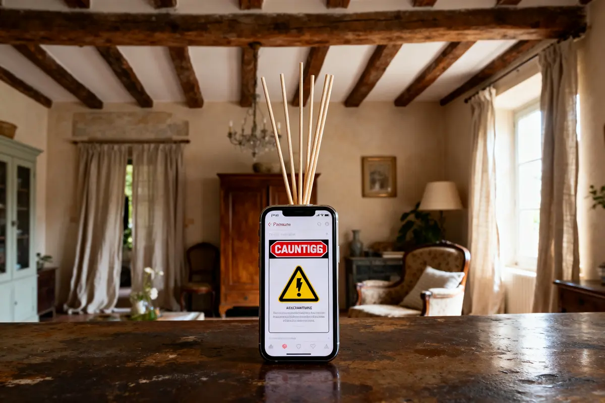 Diffuseur de parfum bâtonnet danger : Quels risques pour santé ?