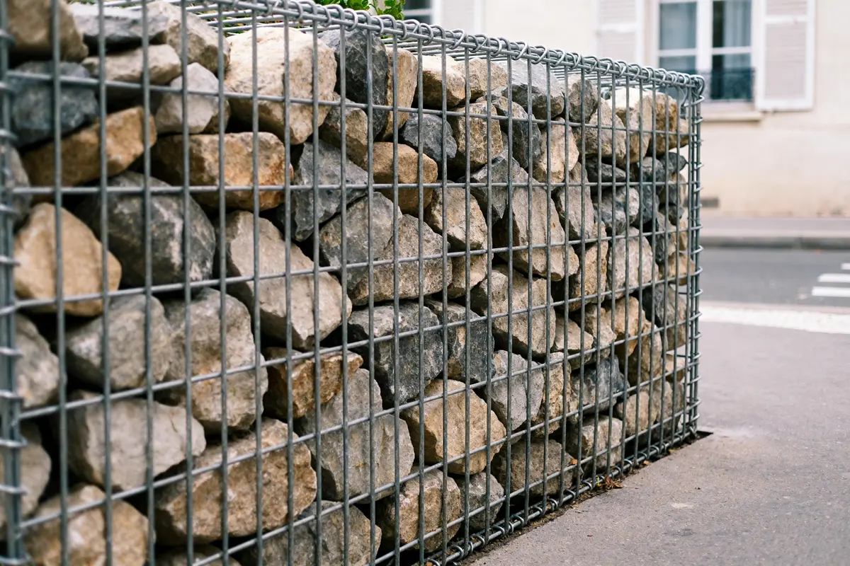 Gabion Paris : achat, mur &amp; déco pas cher en Île-de-France
