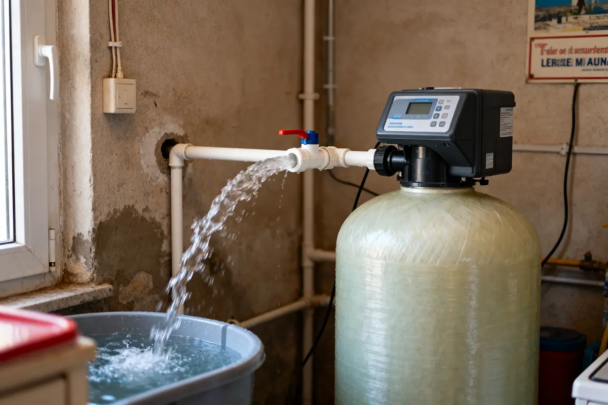 Régénération adoucisseur : Combien de litres d’eau par cycle ?