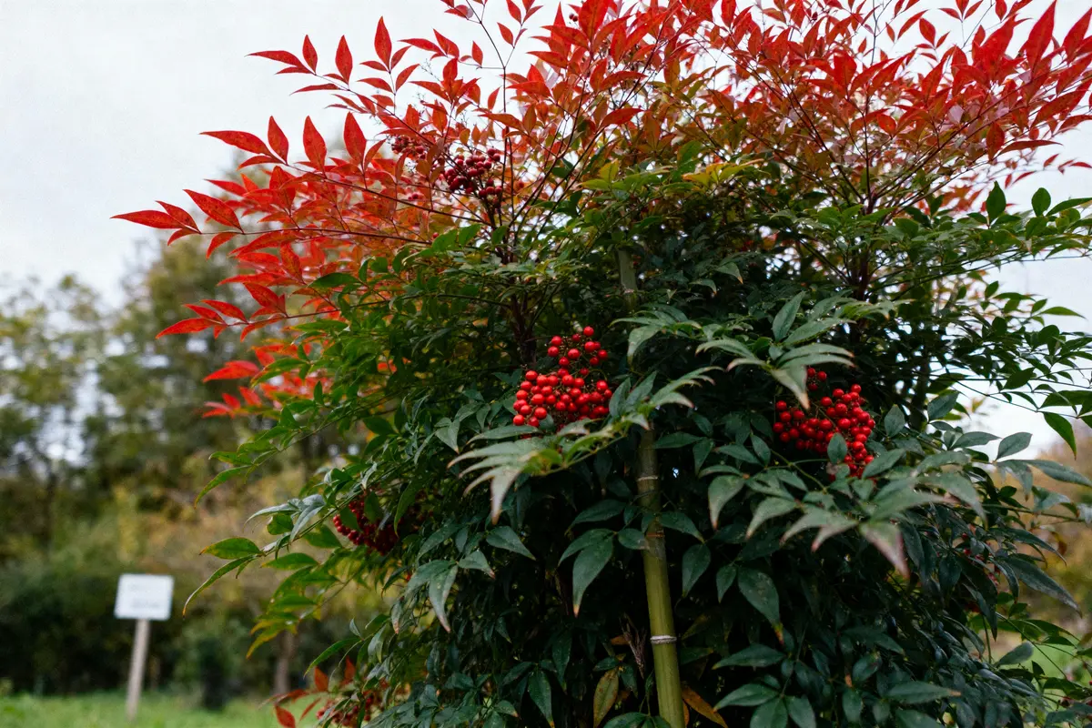Heavenly bamboo Nandina : guide d’entretien et plantation