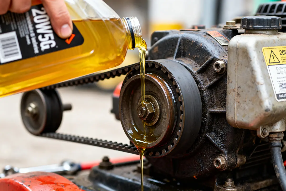 Réparation transmission hydrostatique tondeuse : Astuces et solutions