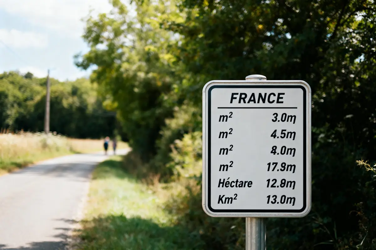 Tableau de conversion m2 : Convertir Are, Hectare, Km² et Cm² facilement