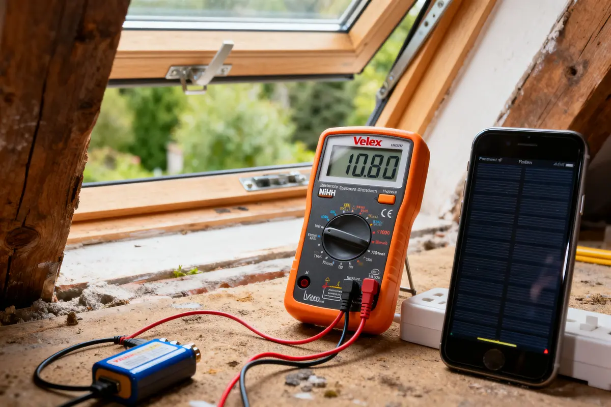 Batterie Velux pour volet roulant solaire : prix et durée de vie